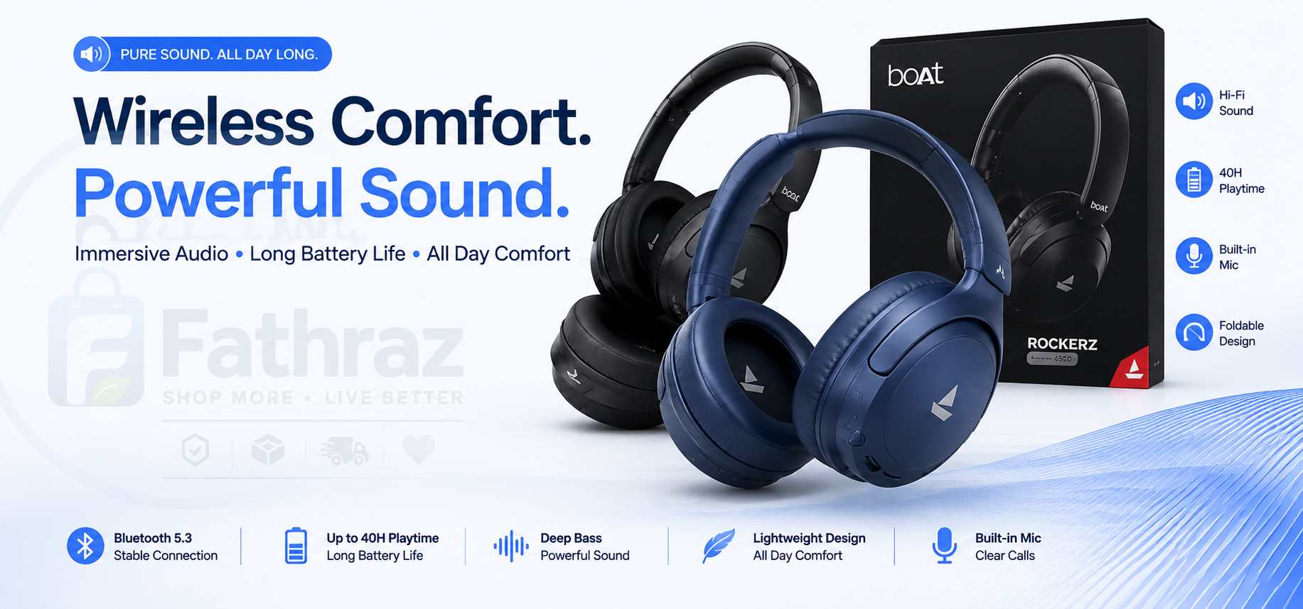 boAt Wireless Headphone